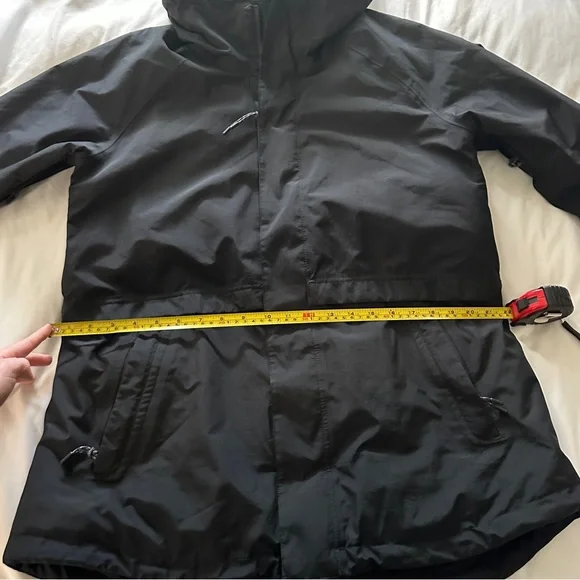 Burton Gore Tex Powline Snowboard Jacket Black size Large - Picture 16 of 16